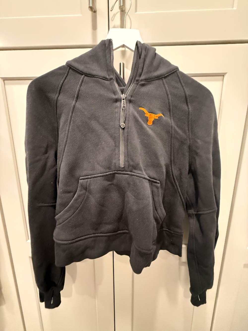 Lululemon Scuba Oversized Cropped Sweatshirt Texas Longhorns Size XS/S